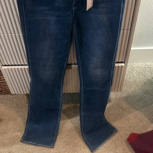 Judy Blue Dark Wash Flare Jeans - Picture 2 of 6